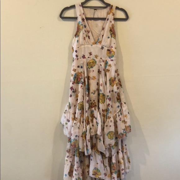 Free People Catching Glance Floral Midi Dress NWOT - Picture 5 of 8